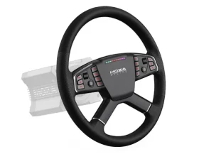 MOZA TSW Truck Wheel Lenkrad černá / Závodní volant pro nákladní vozidla / 40 cm / 18 tlačítek (RS060)