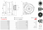 Alternátor A3010