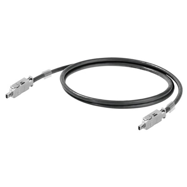 Weidmüller 3123990010 Ethernetový kabel černá 1 ks