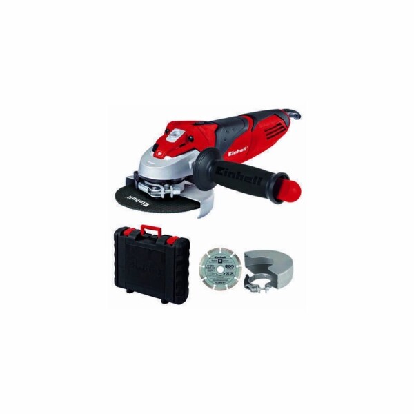 Einhell TE-AG 125|750 Kit / Úhlová bruska / 750W / Průměr 125 mm / 11.000 ot-min (4430885)