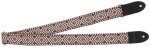 Cascha CUS-JW6 Ukulele Strap Jacquard - Ethnic Brown & White