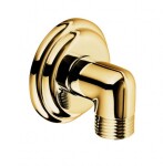 KLUDI - 1926 Nástěnné kolínko, zlatá 1210145-00