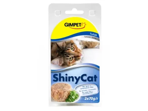 GIMBORN Gimpet ShinyCat tuňák konzerva 2x70g (4002064413464)