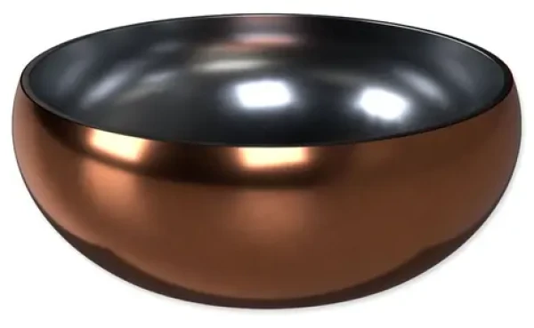 Dog Fantasy Miska s dvojitou stěnou rosegold / Miska pro psy / Nerezová / 16 cm / 800 ml (454-855220)