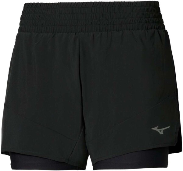 Běžecké šortky Mizuno Active 2in1 4.5 Inches Short J2GBD20309 Velikost textilu: M
