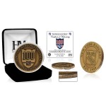 Highland Mint Sběratelská Pamětní mince New York Rangers NHL 100th Anniversary Antique Bronze Coin