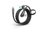 Kiwi design 5M Link Cable with charing 5m černá / kabel pro virtuální realitu / 18W / USB 3.2 (QC-8U/HJT-542)