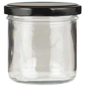 Ib Laursen Sklenička s víčkem Toledo 280 ml, čirá barva, sklo, kov