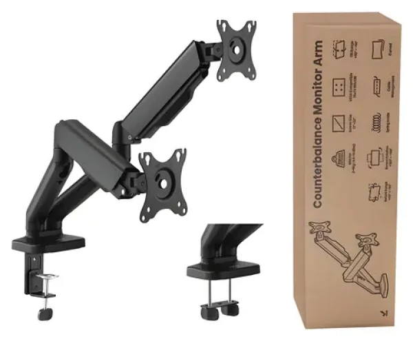 Držák pro 2 monitory 17-32" / Držák pro monitory / nosnost 9 kg (BP0177)