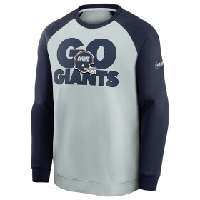 Nike Pánská mikina New York Giants NFL GO GIANTS Throwback Crewneck Velikost: S