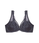 Dámská podprsenka Wild Peony Florale WP - GRAY - šedá 00DK - TRIUMPH GRAY 75B