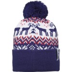 Pánská Zimní čepice CCM Holiday Knit True Navy