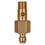 KS Tools 150.2659 Průtokový šroub M10 x 1,0 a 1/4 přípojka na hadici
