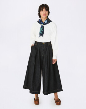 SKFK Saioa-GOTS Trouser 0D2 Black Denim 36