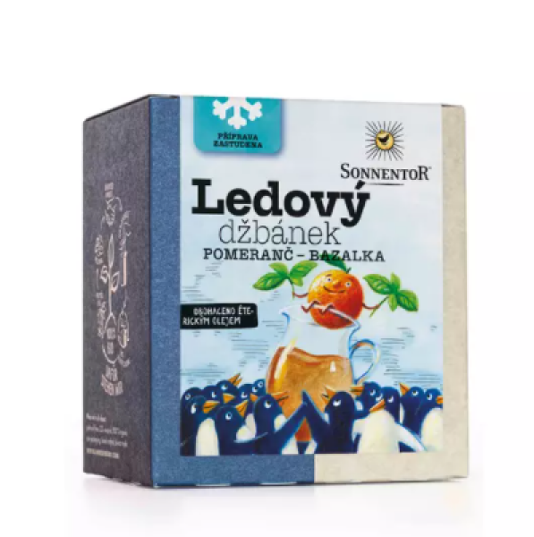 Sonnentor Ledový džbánek pomeranč,bazalka 40g