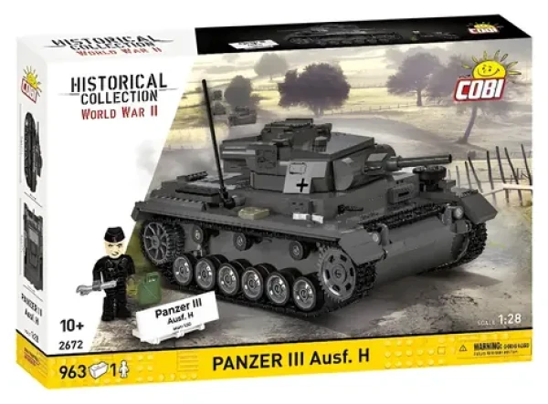 COBI 2672 II WW Panzer III Ausf.H