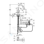 GROHE - ZedraTouch Elektronická dřezová baterie s výsuvnou sprškou, chrom 30219002