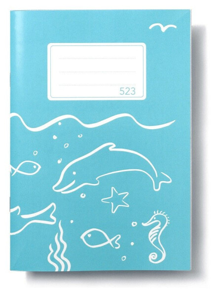 Školní sešit SVĚT 523 bezdřevý - modrý