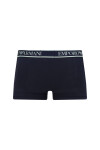 Pánské boxerky 3Pack 112130 4R717 tm. modré se zelenou Emporio Armani