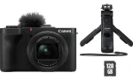 Canon PowerShot V1 VLOGGING KIT / Kompaktní fotoaparát / 3,1x zoom / CMOS / 4K video / Dotykový LCD 3" / Wi-Fi (6390C004)