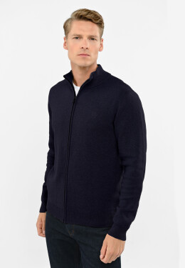 Pánský svetr S-Natan Navy Blue - Volcano XL
