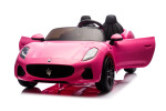 Mamido Elektrické autíčko Maserati GranTurismo Folgore 24V | 480W | 60 kg růžové