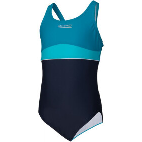 Aqua-Speed EMILY Junior tmavě modré plavky 164