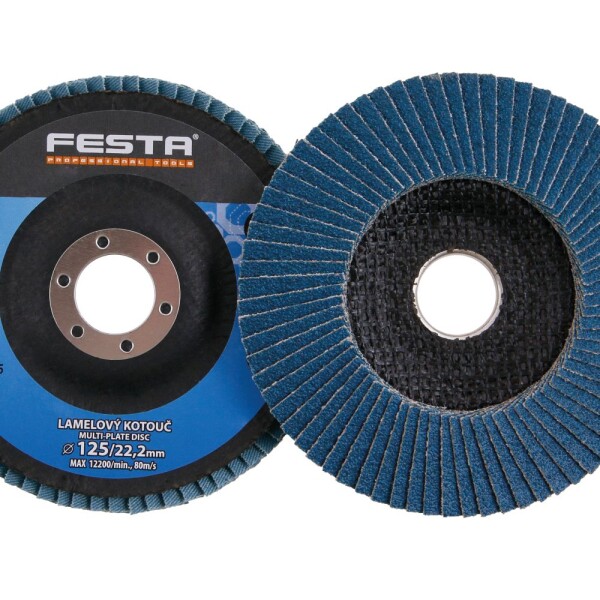 FESTA 22145 Kotouč lamelový, 125mm, P 40