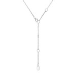 Stříbrný náhrdelník stříbro 925/1000, Stříbrná cm