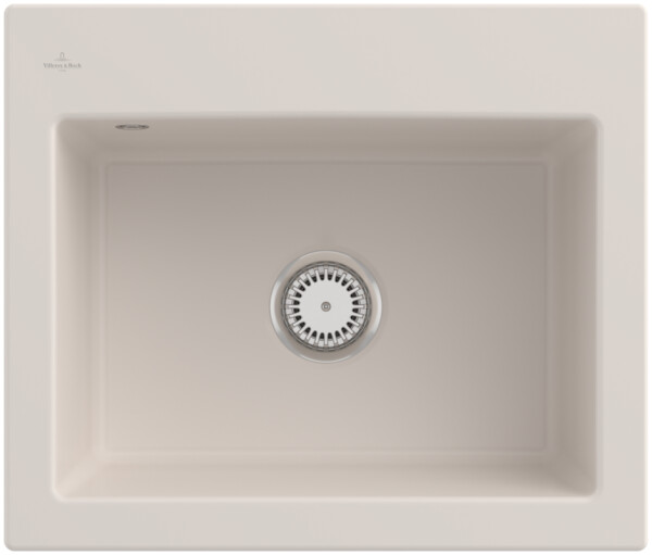 Keramický dřez Villeroy & Boch Subway 60 S, 330901KR, Cream 330901KR