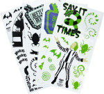 Beetlejuice samolepky - EPEE Merch - Red Robin