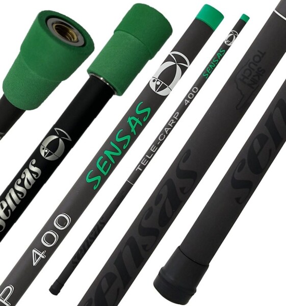 Sensas Podběráková tyč Tele Carp 4m 4 díly,Sensas Podběráková tyč Tele Carp 4m 4 díly