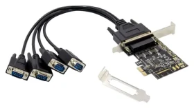 Conceptronic / Řadič / PCIe 2.0 / 4x RS-232 / 115200 bps (EMRICK12B)