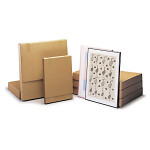 10 x Teleskopická krabice 700x90x500-800mm, pro ploché produkty, hnědá, klopová, pětivrstvá vlnitá lepenka (5VVL)