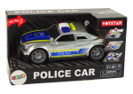 Mamido Autíčko policie se světly 1:14 stříbrné