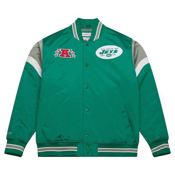 Mitchell & Ness Pánská bunda New York Jets NFL Heavyweight Satin Velikost: M