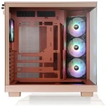 Thermaltake View 380 XL TG ARGB hnědá / ATX / 2x USB-A 3.2 / 1x USB-C / 4x120mm / bez zdroje / průhledná bočnice (CA-11E-00MGWN-00)