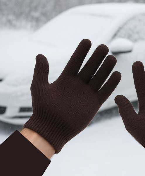 Rak R-006DB zateplené rukavice pro muže černá 25 cm