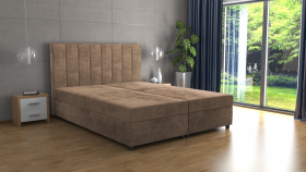 FRONTI Postel VIKI 160x200 béžová