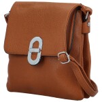Stylová dámská crossbody Sewtie, hnědá