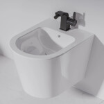 OMNIRES - TAMPA bidet, 51 x 37 cm bílá lesk /BP/ TAMPABIBP