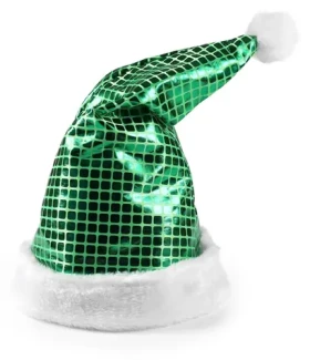 RAPPA Vánoční čepice zelená 43 cm