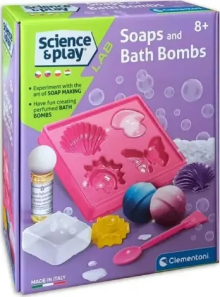 Clementoni SciencePlay Lab: Koupelnové a mýdlové bomby