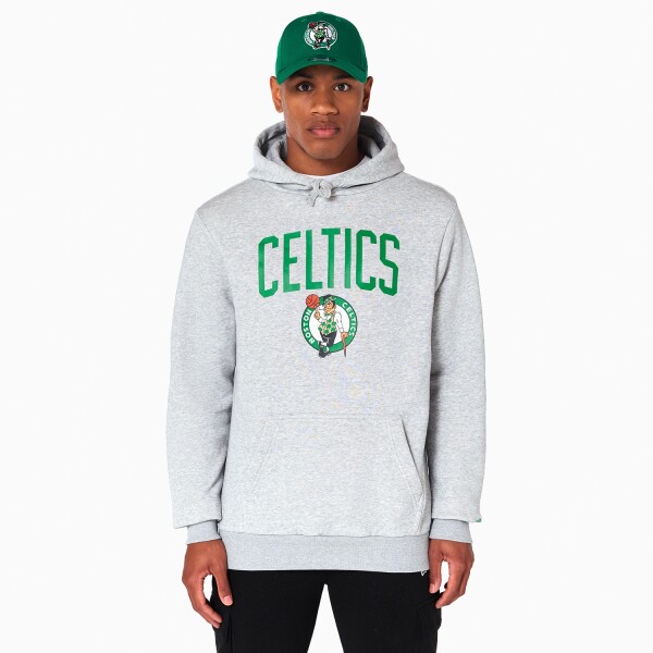 New Era Pánská mikina Boston Celtics NBA Team Logo Hoodie Sweatshirt Velikost: S