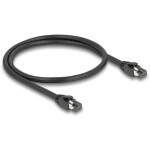 Delock 80232 RJ45 síťové kabely, propojovací kabely CAT 8.1 S/FTP 50.00 cm černá 1 ks