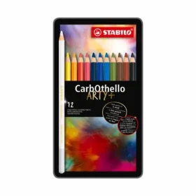 STABILO® CarbOthello - ARTY+ - 12 ks sada v plechu - 12 různých barev (1412-6)