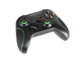 Kruger Matz Warrior Gamepad černá / bezdrátový / pro PC a Xbox (KM0770)