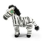 Plyšová zebra stojící 30 cm