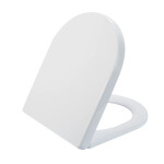CERANO - WC sedátko Hygisink - SoftClose - UF plast - bílá lesklá - 35,9x5x46,4 CER-414797