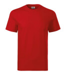 Base tričko unisex červená 3XL